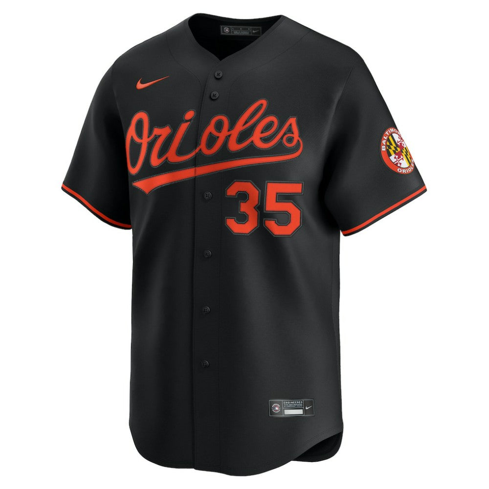 Adley Rutschman Baltimore Orioles Nike Alternate Limited Player Jersey - Black Jerseys