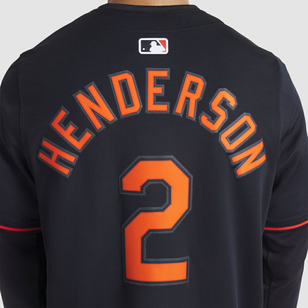 Gunnar Henderson Baltimore Orioles Nike Alternate Limited Player Jersey - Black Jerseys