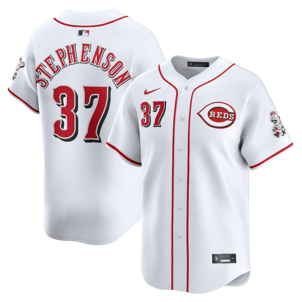 Tyler Stephenson Cincinnati Reds Nike Home Limited Player Jersey - White Jerseys