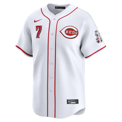Spencer Steer Cincinnati Reds Nike Home Limited Player Jersey - White Jerseys