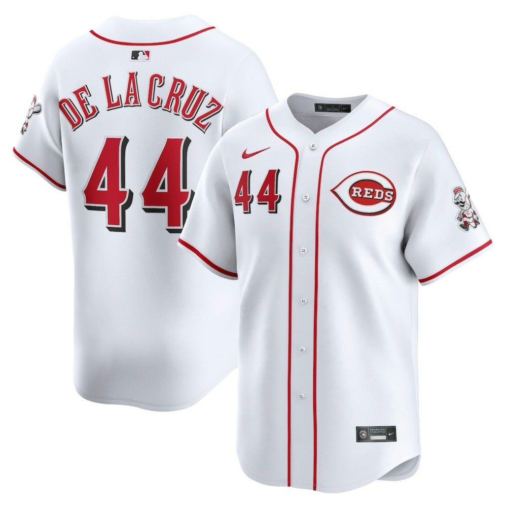 Elly De La Cruz Cincinnati Reds Nike Home Limited Player Jersey - White Jerseys