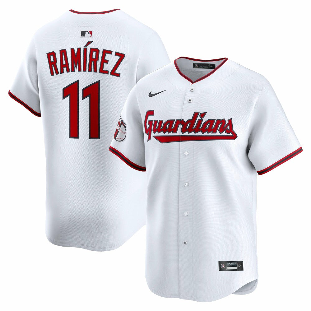 José Ramírez Cleveland Guardians Nike Home Limited Player Jersey - White Jerseys