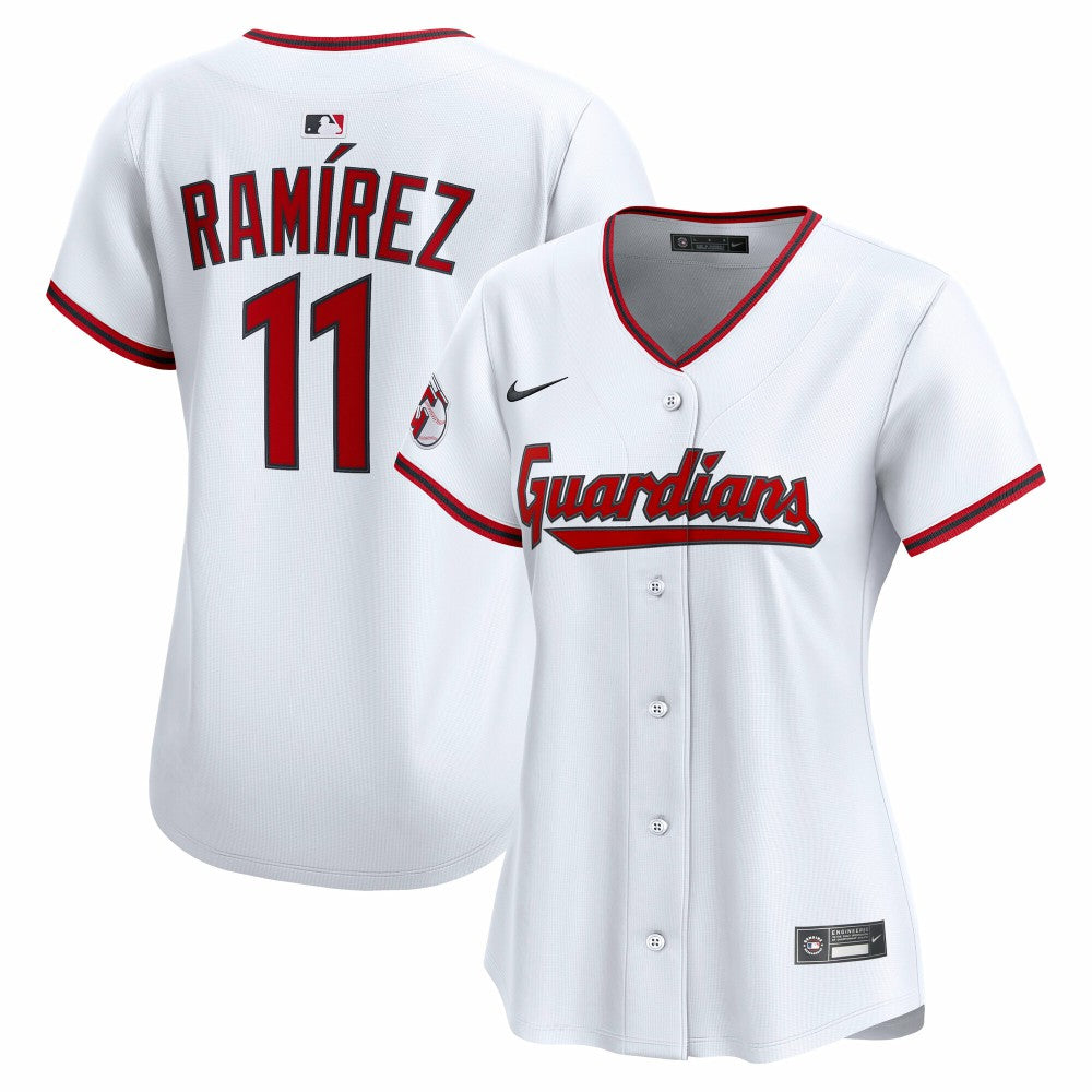 José Ramírez Cleveland Guardians Nike Women's Home Limited Player Jersey - White Jerseys