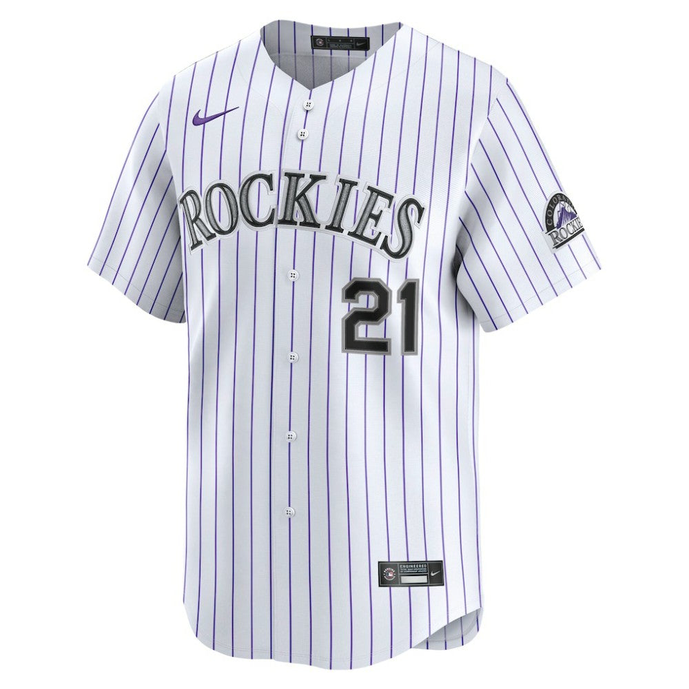 Kyle Freeland Colorado Rockies Nike Home Limited Player Jersey - White Jerseys