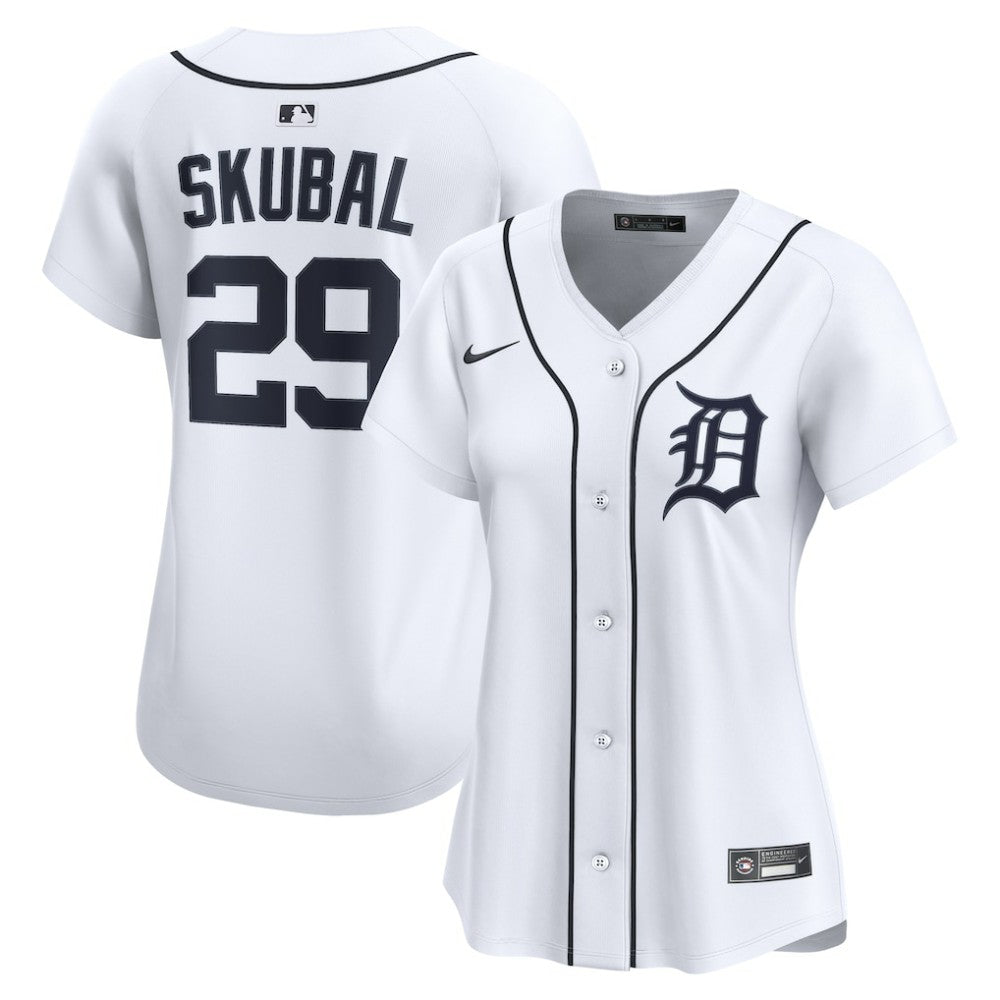 Tarik Skubal Detroit Tigers Nike Women's Home Limited Player Jersey - White Jerseys