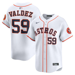 Framber Valdez Houston Astros Nike Home Limited Player Jersey - White Jerseys