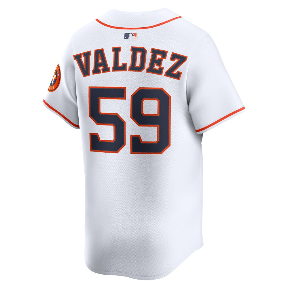 Framber Valdez Houston Astros Nike Home Limited Player Jersey - White Jerseys