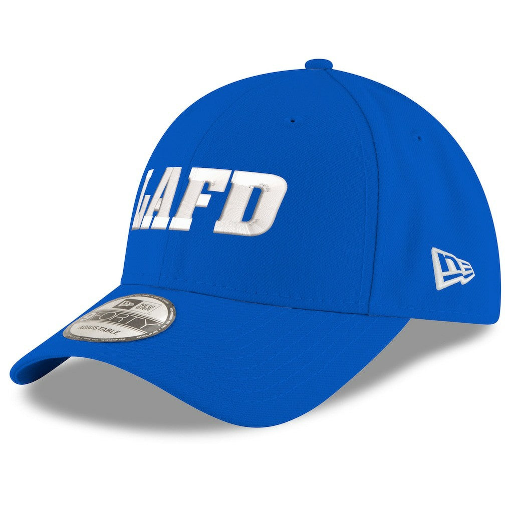 Los Angeles Rams New Era LAFD 9FORTY Adjustable Hat - Royal Hats