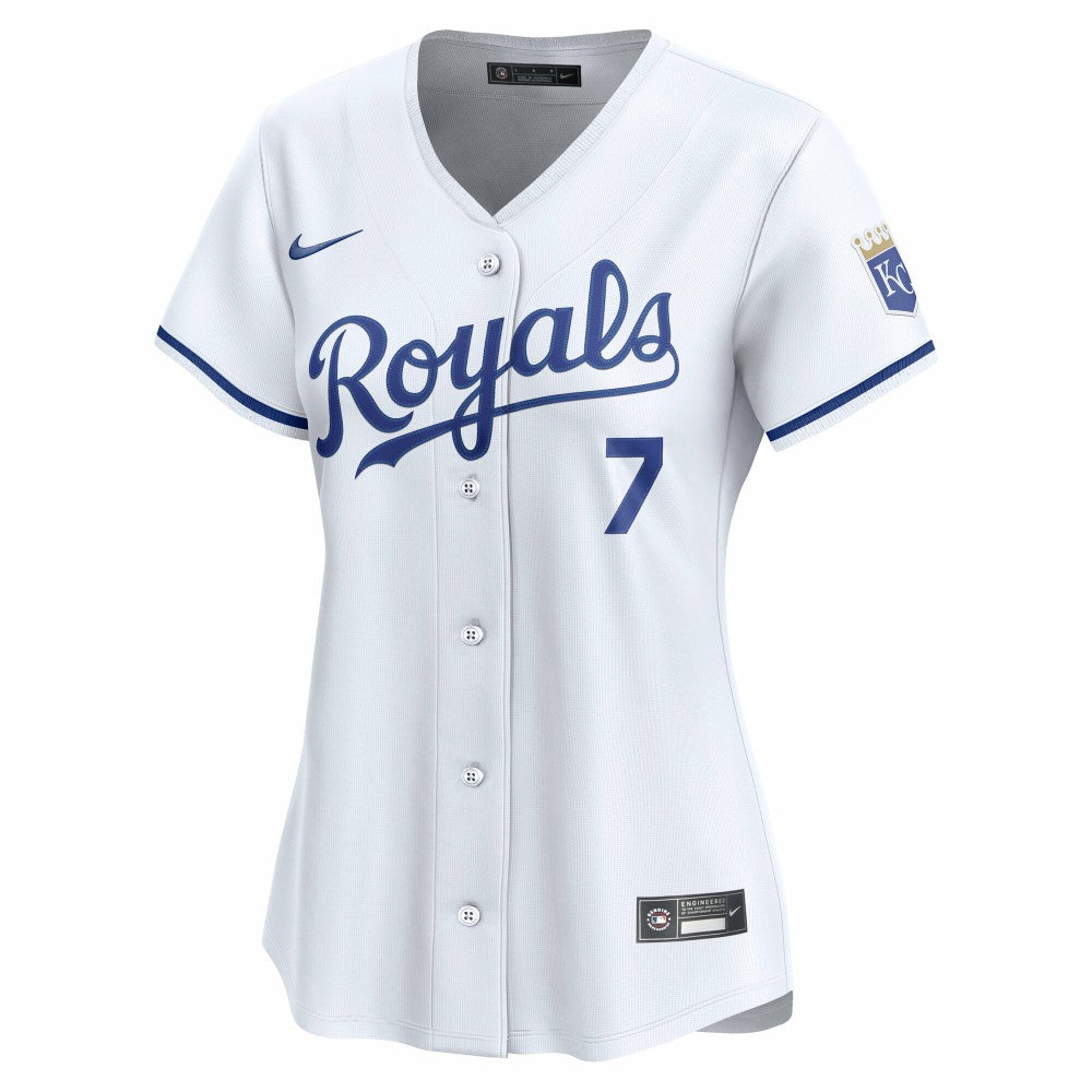 Bobby Witt Jr. Kansas City Royals Nike Women's Home Limited Player Jersey - White Jerseys