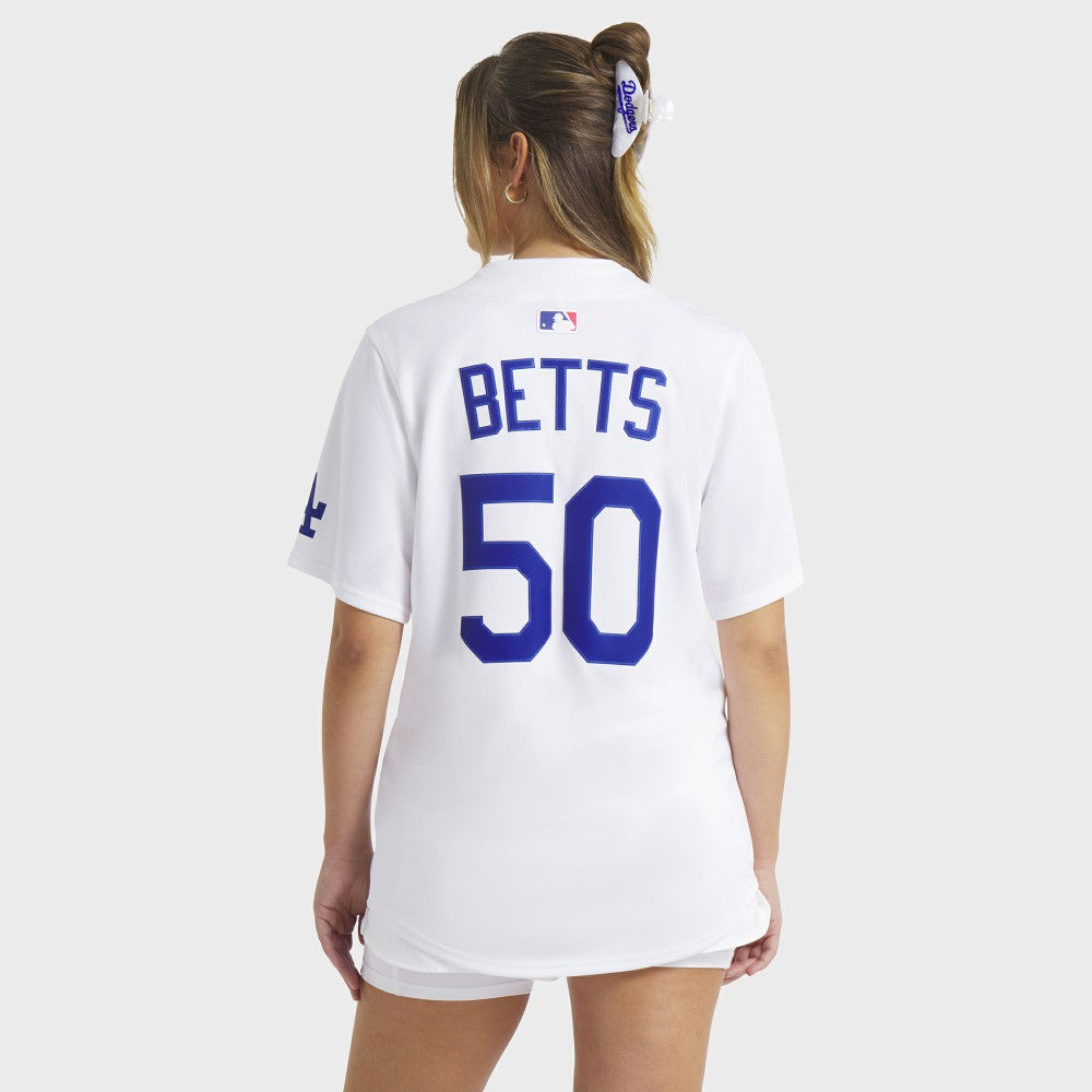 Mookie Betts Los Angeles Dodgers Nike Women's Home Limited Player Jersey - White Jerseys