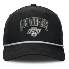 Los Angeles Kings Fanatics Decades Collection A-Frame Adjustable Hat - Black | US 202768470
