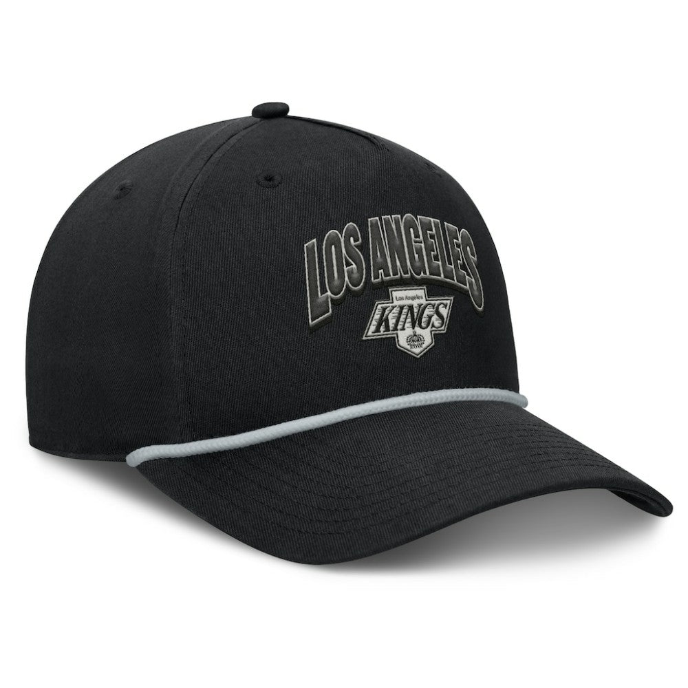 Los Angeles Kings Fanatics Decades Collection A-Frame Adjustable Hat - Black | US 202768470