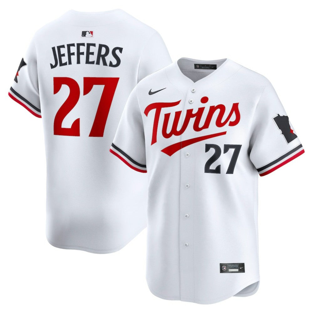 Ryan Jeffers Minnesota Twins Nike Home Limited Player Jersey - White Jerseys