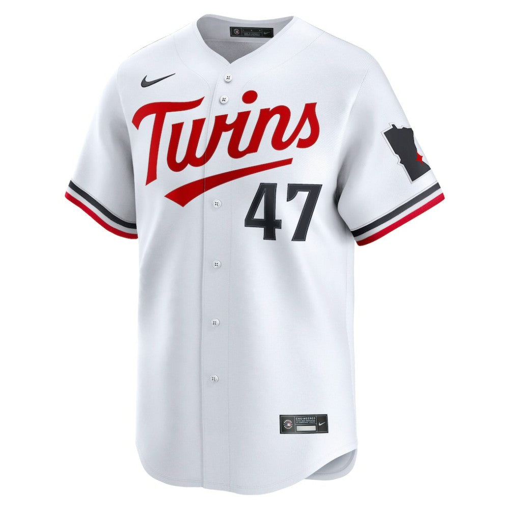 Edouard Julien Minnesota Twins Nike Home Limited Player Jersey - White Jerseys