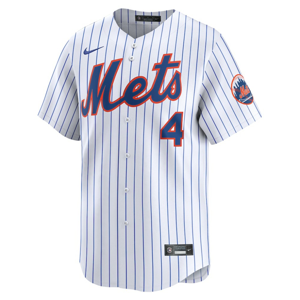 Francisco Alvarez New York Mets Nike Home Limited Player Jersey - White Jerseys