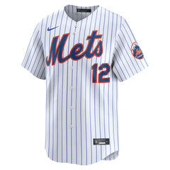Francisco Lindor New York Mets Nike Home Limited Jersey - White Jerseys
