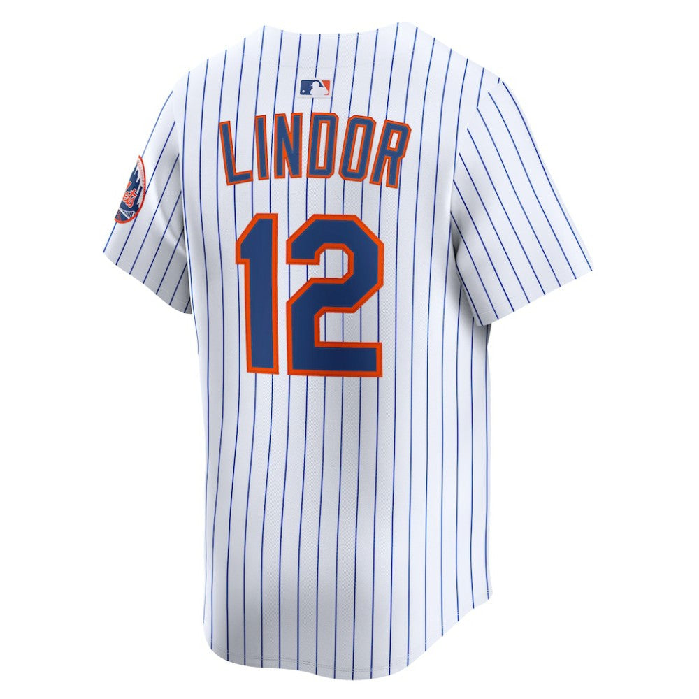 Francisco Lindor New York Mets Nike Home Limited Jersey - White Jerseys