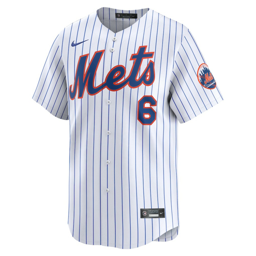 Starling Marte New York Mets Nike Home Limited Player Jersey - White Jerseys
