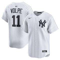 Anthony Volpe New York Yankees Nike Home Limited Player Jersey - White Jerseys