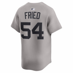 Max Fried New York Yankees Nike Road Limited Player Jersey - Gray Jerseys