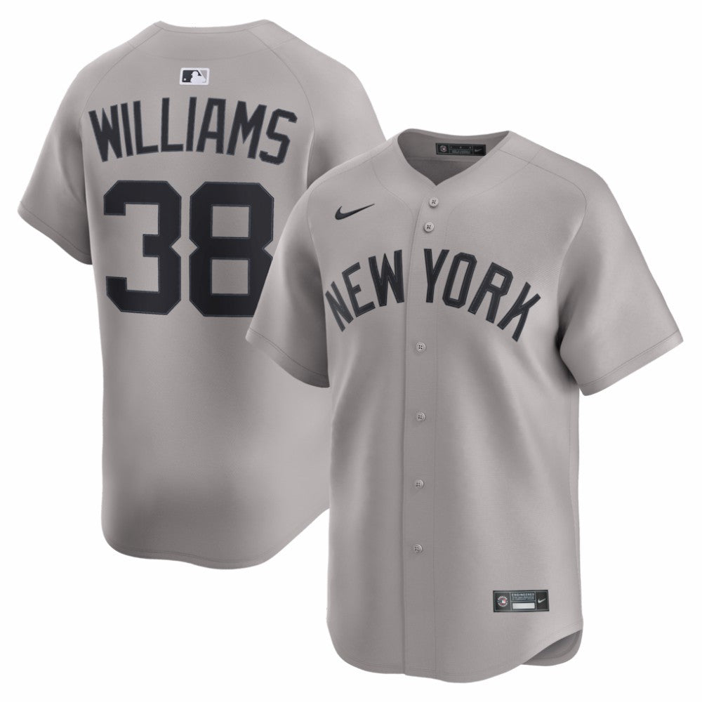Devin Williams New York Yankees Nike Road Limited Player Jersey - Gray Jerseys