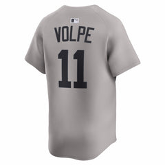 Anthony Volpe New York Yankees Nike Road Limited Player Jersey - Gray Jerseys