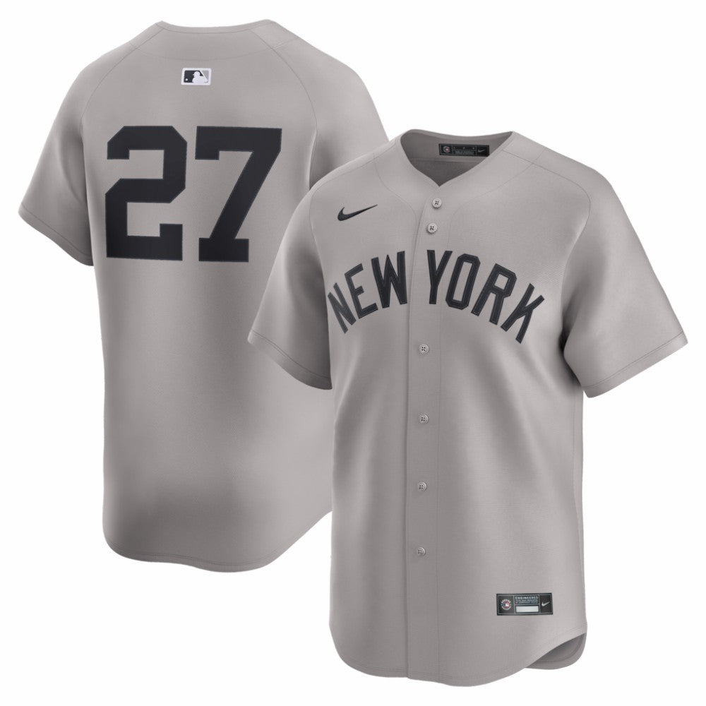 Giancarlo Stanton New York Yankees Nike Road Limited Player Jersey - Gray Jerseys