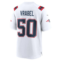 Mike Vrabel New England Patriots Retired Player Game Jersey - White Jerseys