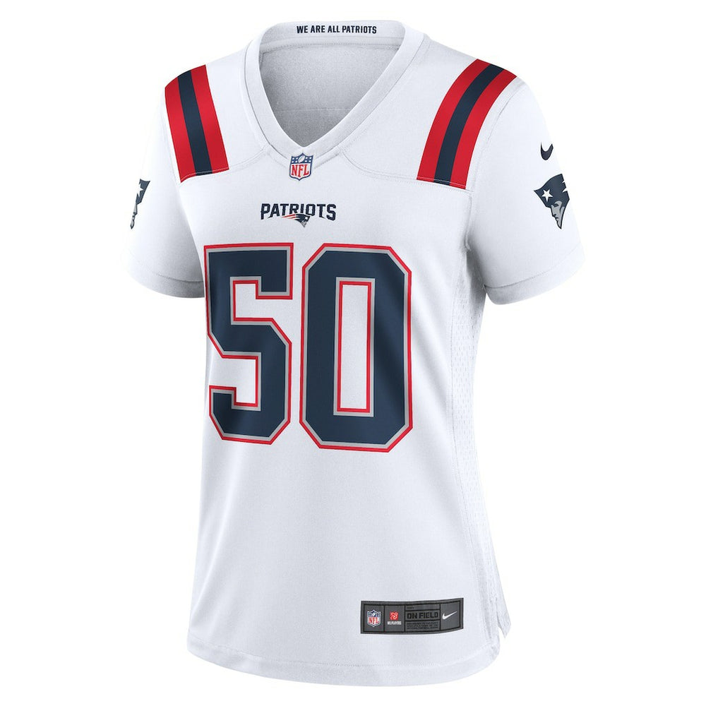 Mike Vrabel New England Patriots Women's Retired Player Game Jersey - White Jerseys