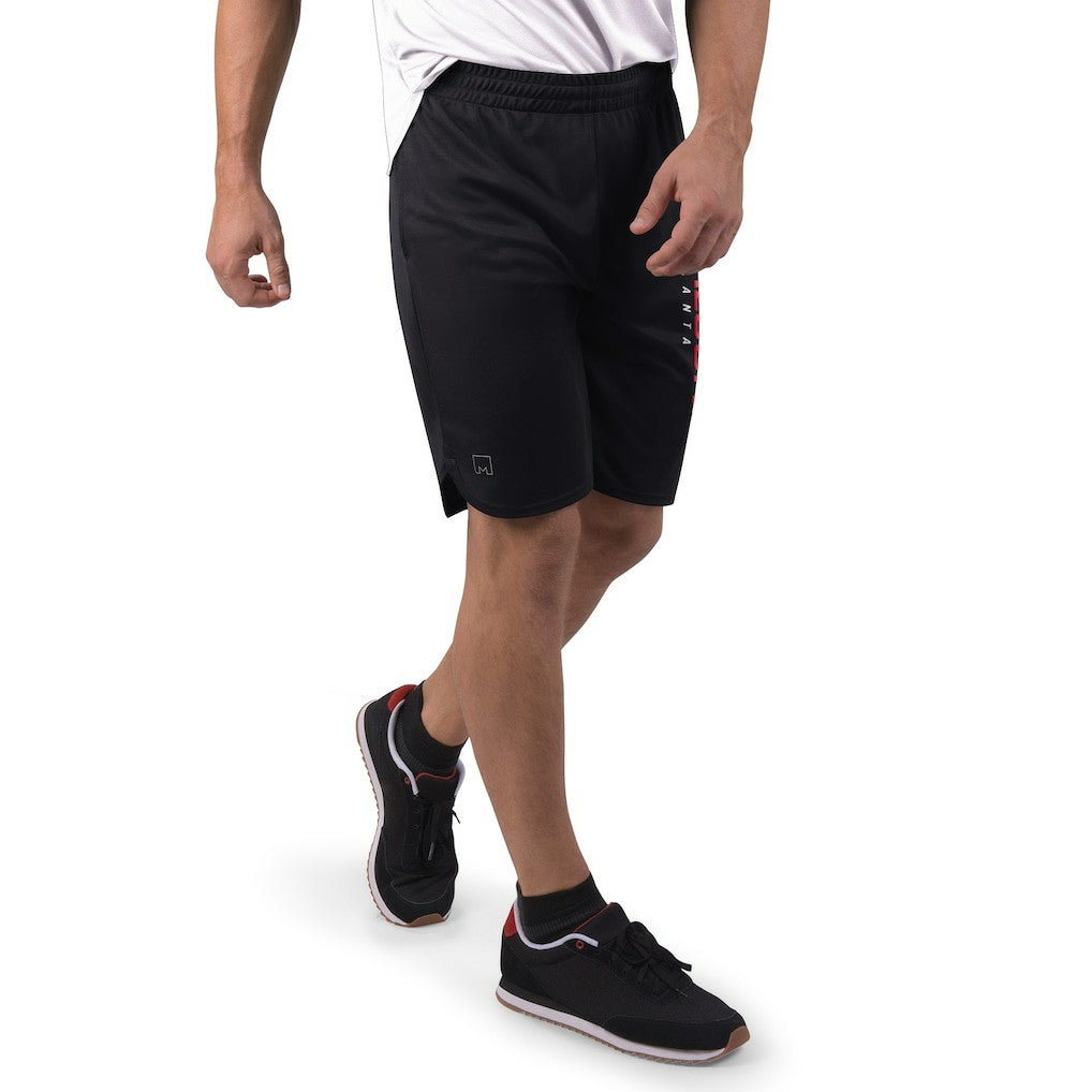 Atlanta Falcons MSX by Michael Strahan Mesh Shorts - Black Shorts