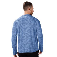 Buffalo Bills MSX by Michael Strahan Performance Camo Long Sleeve T-Shirt - Royal T-shirts