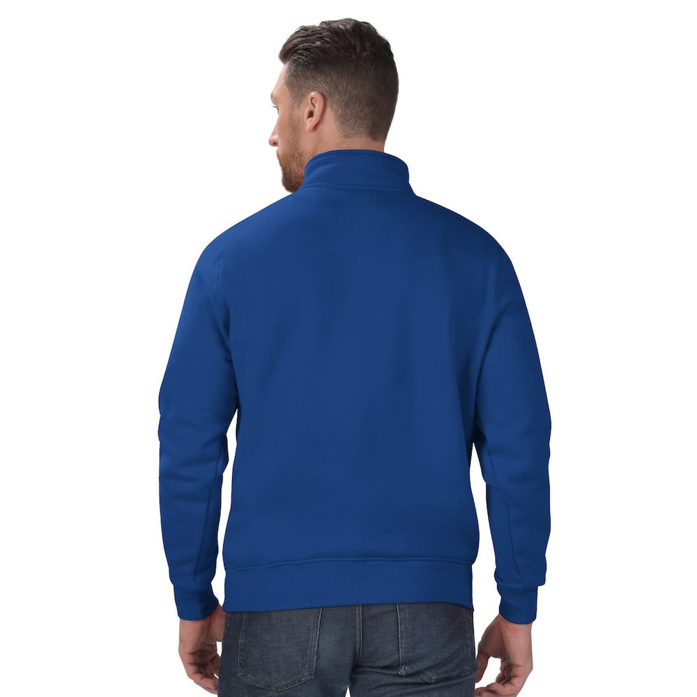 Buffalo Bills Starter Classic Quarter-Zip Pullover Sweatshirt - Royal Pullover