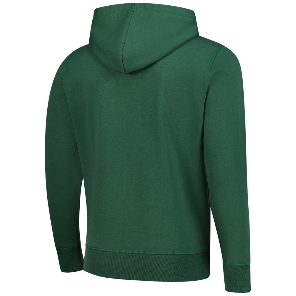 Green Bay Packers Starter Distressed Classic Full-Zip Hoodie - Green Hoodies