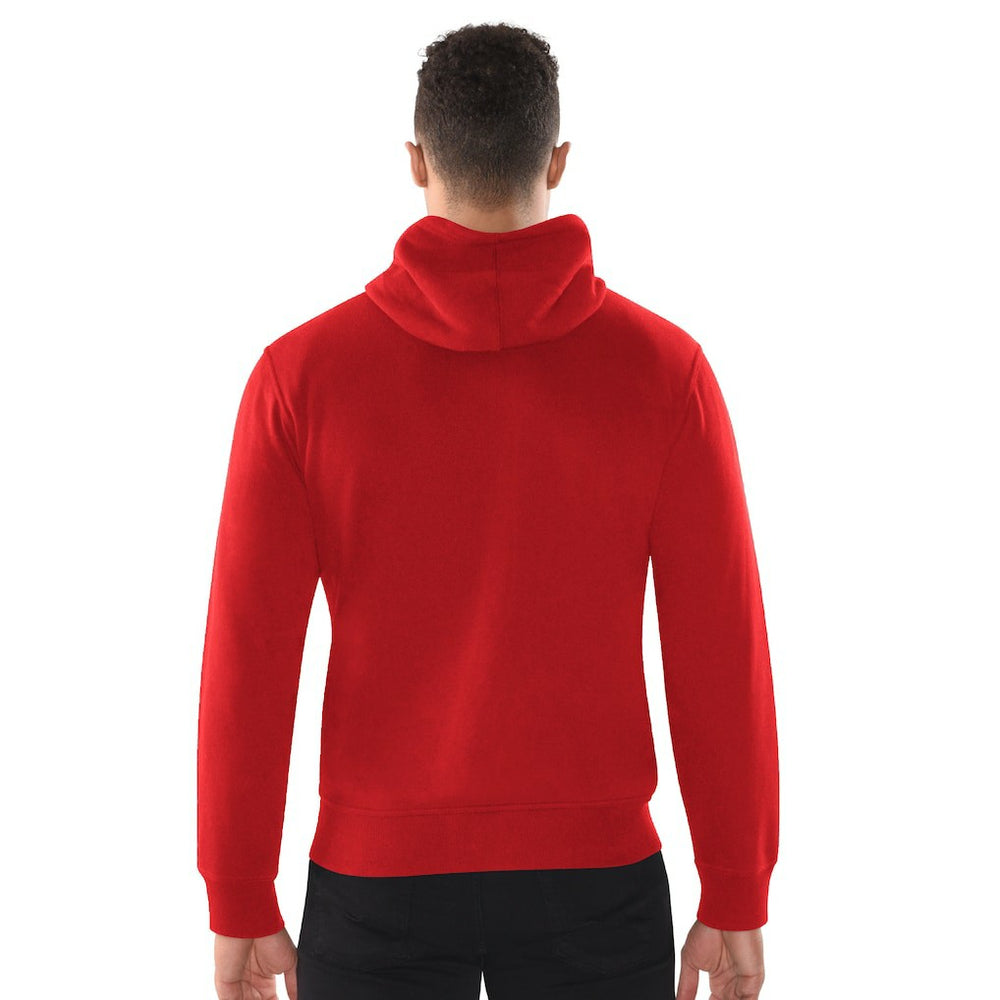 Kansas City Chiefs Starter Distressed Classic Full-Zip Hoodie - Red Hoodies