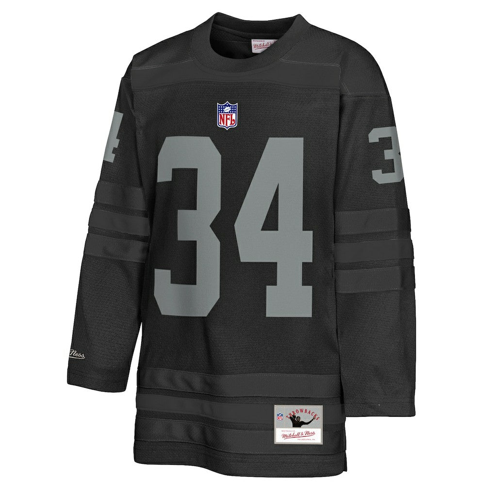 Bo Jackson Las Vegas Raiders Youth Hockey Fashion Jersey - Black Jerseys