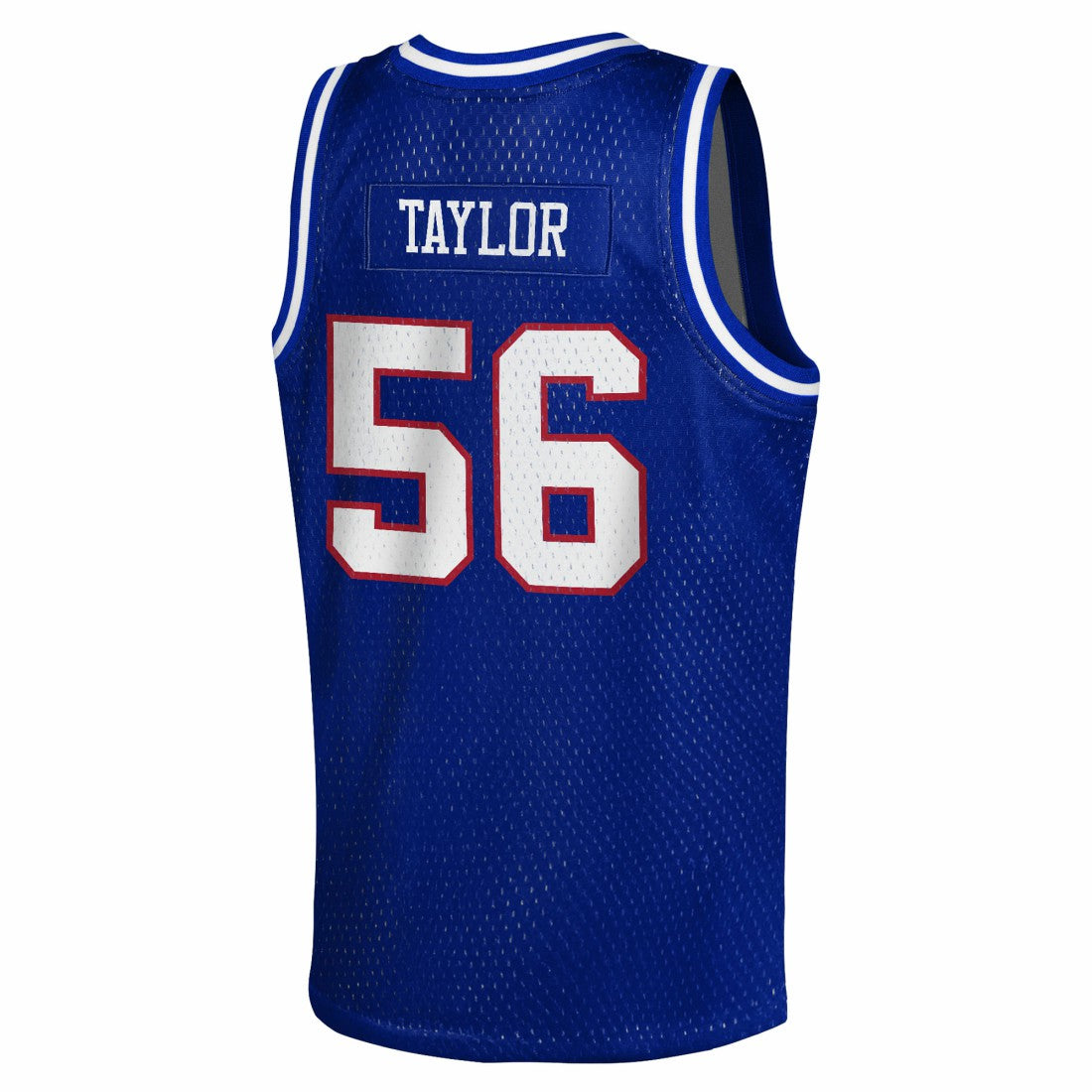Lawrence Taylor New York Giants Youth Retired Player NFL Basketball Fashion Jersey - Royal Jerseys