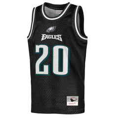 Brian Dawkins Philadelphia Eagles Youth Retired Player NFL Basketball Fashion Jersey - Black Jerseys