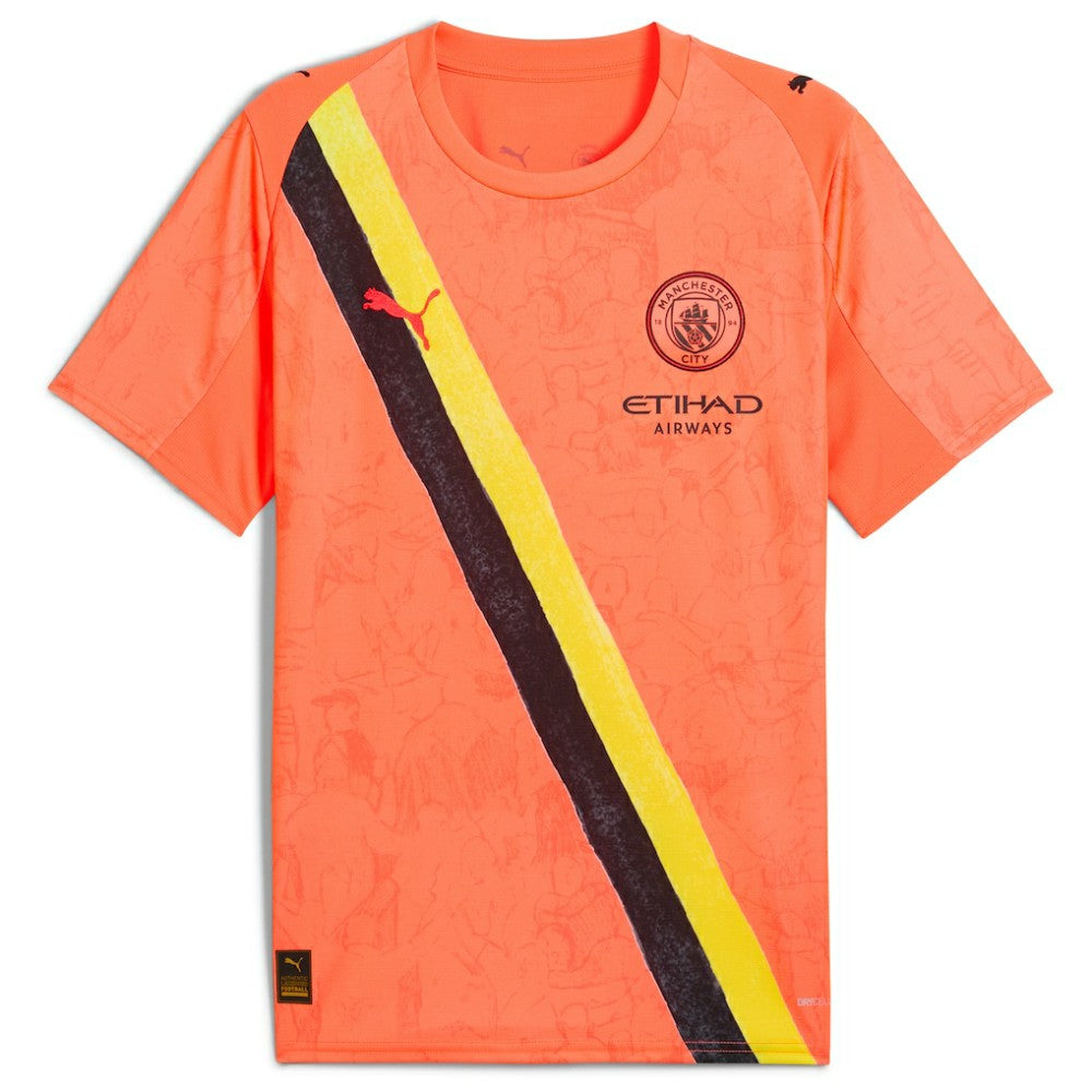 Manchester City x KidSuper 2025 FIFA Club World Cup Replica Jersey Orange - Puma sale