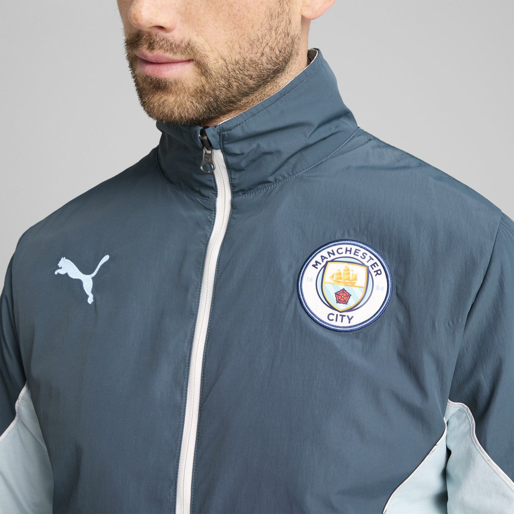 Manchester City x KidSuper 2025 FIFA Club World Cup Reversible Full-Zip Jacket Gray - Puma outlet