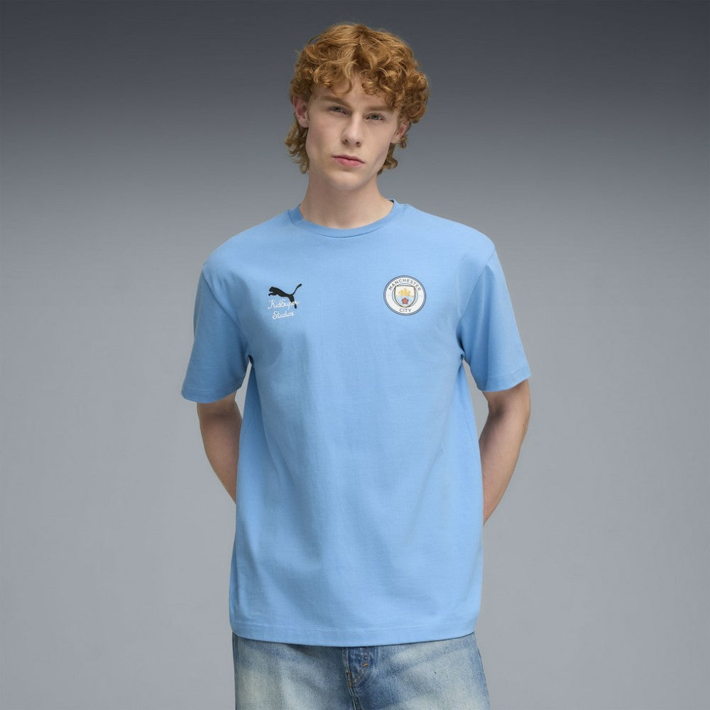 Manchester City x KidSuper 2025 FIFA Club World Cup Graphic T-Shirt Light Blue - Puma sale