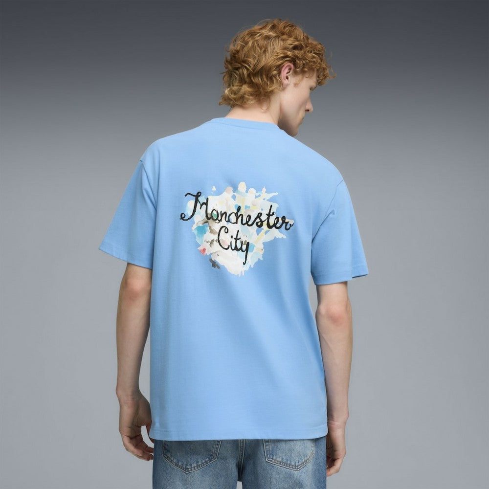 Manchester City x KidSuper 2025 FIFA Club World Cup Graphic T-Shirt Light Blue - Puma sale