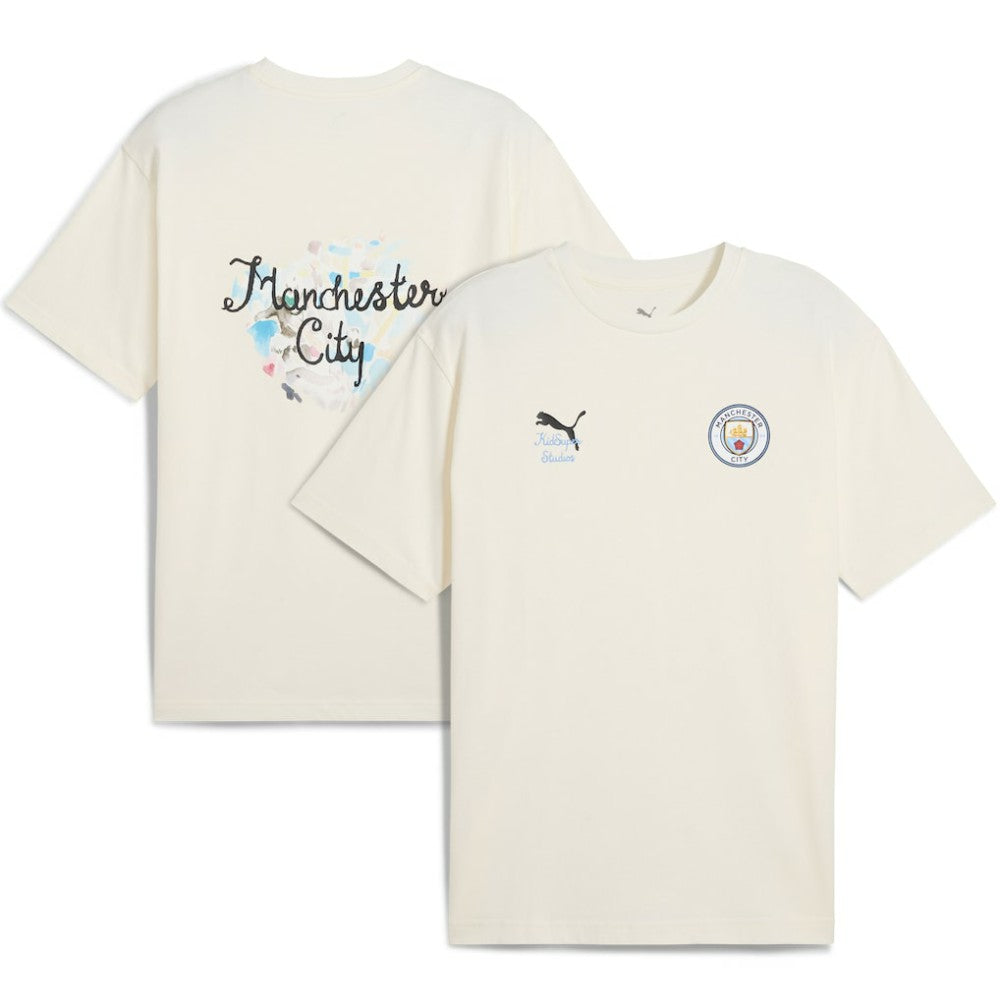 Manchester City x KidSuper 2025 FIFA Club World Cup Graphic T-Shirt White - Puma on sale