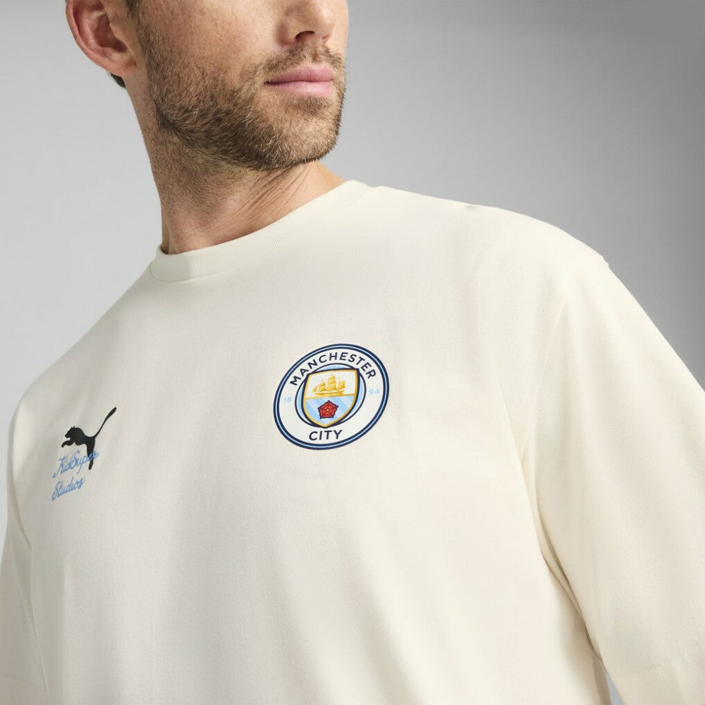 Manchester City x KidSuper 2025 FIFA Club World Cup Graphic T-Shirt White - Puma on sale