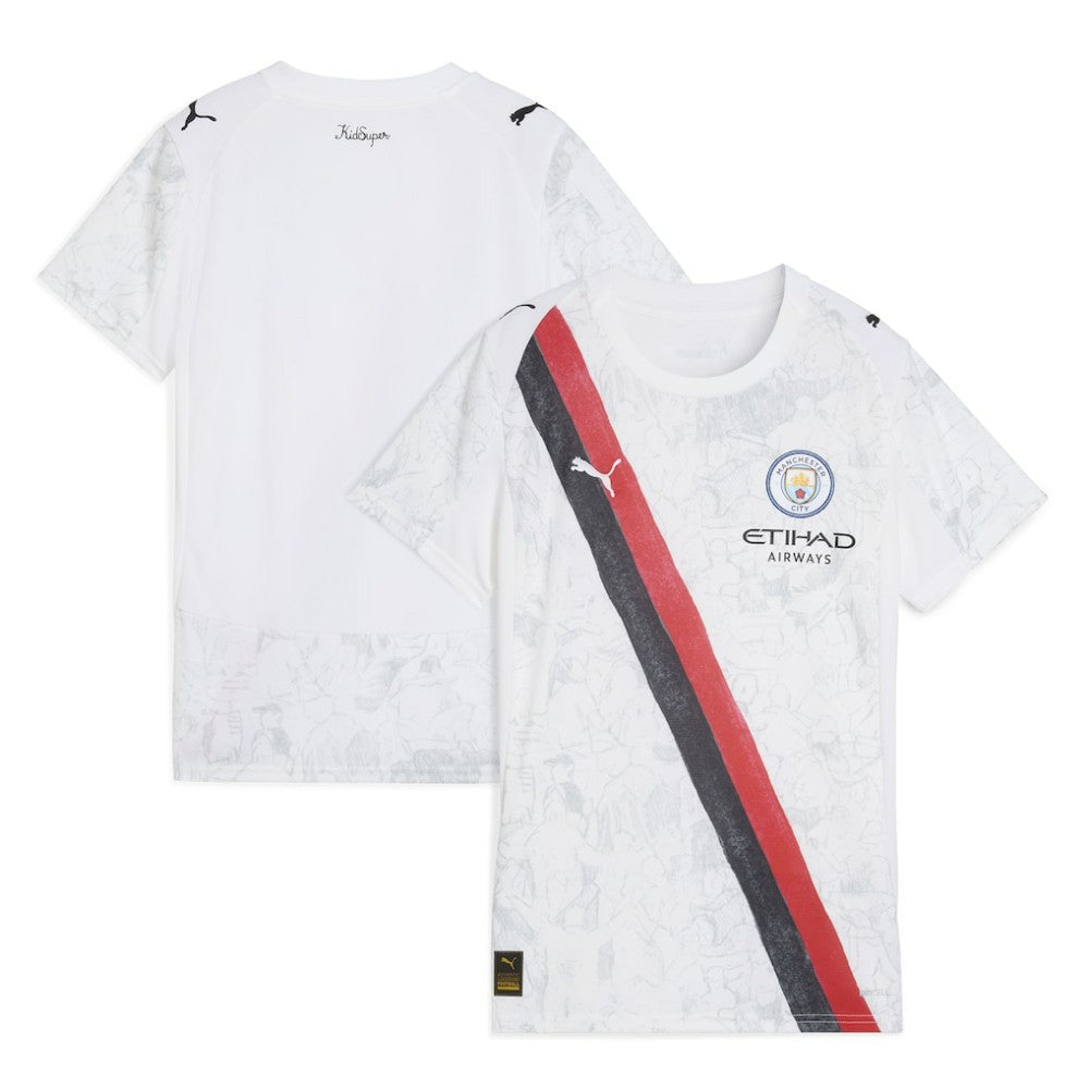 Manchester City x KidSuper Women's 2025 FIFA Club World Cup Replica Jersey White - Puma cheap