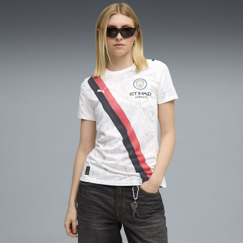 Manchester City x KidSuper Women's 2025 FIFA Club World Cup Replica Jersey White - Puma cheap