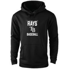 Tampa Bay Rays Dunbrooke Champion Pullover Hoodie - Black Hoodies