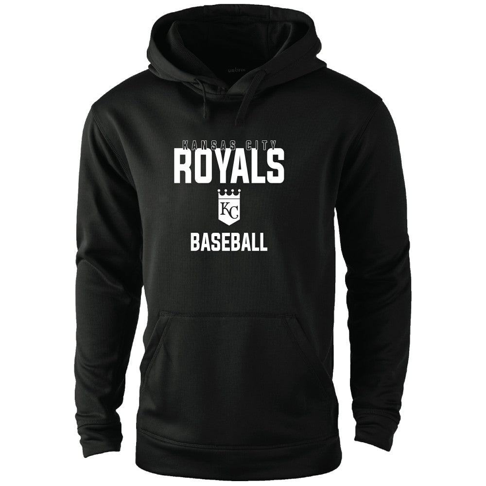 Kansas City Royals Dunbrooke Champion Pullover Hoodie - Black Hoodies