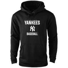 New York Yankees Dunbrooke Champion Pullover Hoodie - Black Hoodies