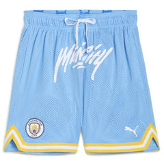 Manchester City 2025 FIFA Club World Cup Hoops Reversible Shorts Light Blue - Puma for sale