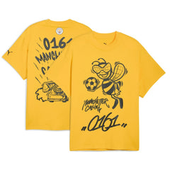 Manchester City 2025 FIFA Club World Cup Hoops T-Shirt Yellow - Puma online